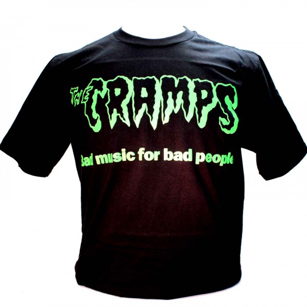 The Cramps Square Punk Rock Goth Band Tshirt